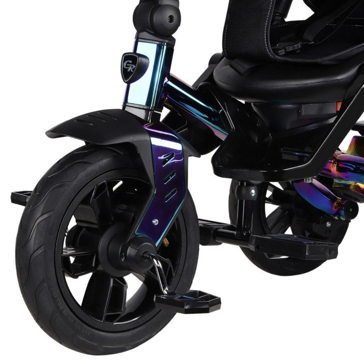 Детский трёхколесный велосипед City-Ride Lunar, поворотное сиденье, надувные колеса - фото 6 - id-p174045352