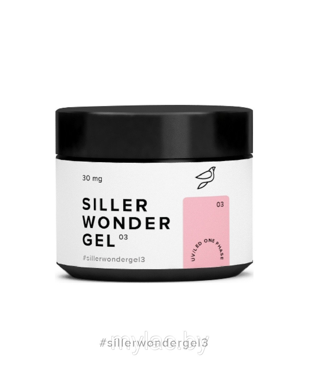 Siller Wonder Gel №3 гель (молочно-розовый), 30мг - фото 1 - id-p174046651