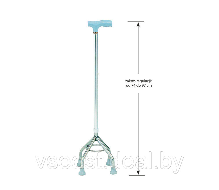 Трость 4-х опорная AR-017W, Armedical - фото 2 - id-p174050505