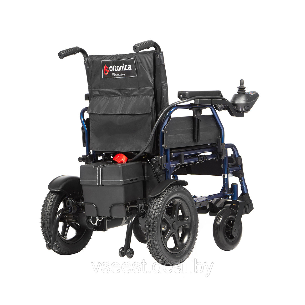 Инвалидная коляска с электроприводом Pulse 120 Ortonica - фото 5 - id-p174050507
