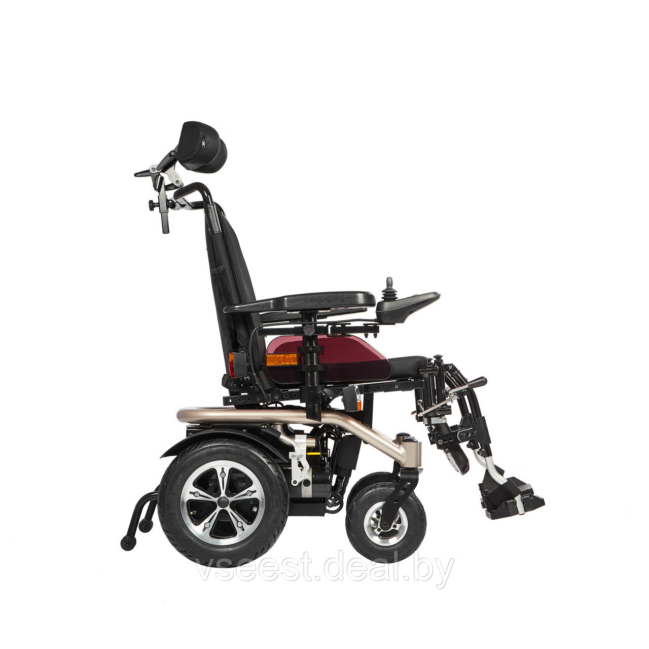Кресло-коляска инвалидная с электроприводом Pulse 250 - фото 3 - id-p174050511