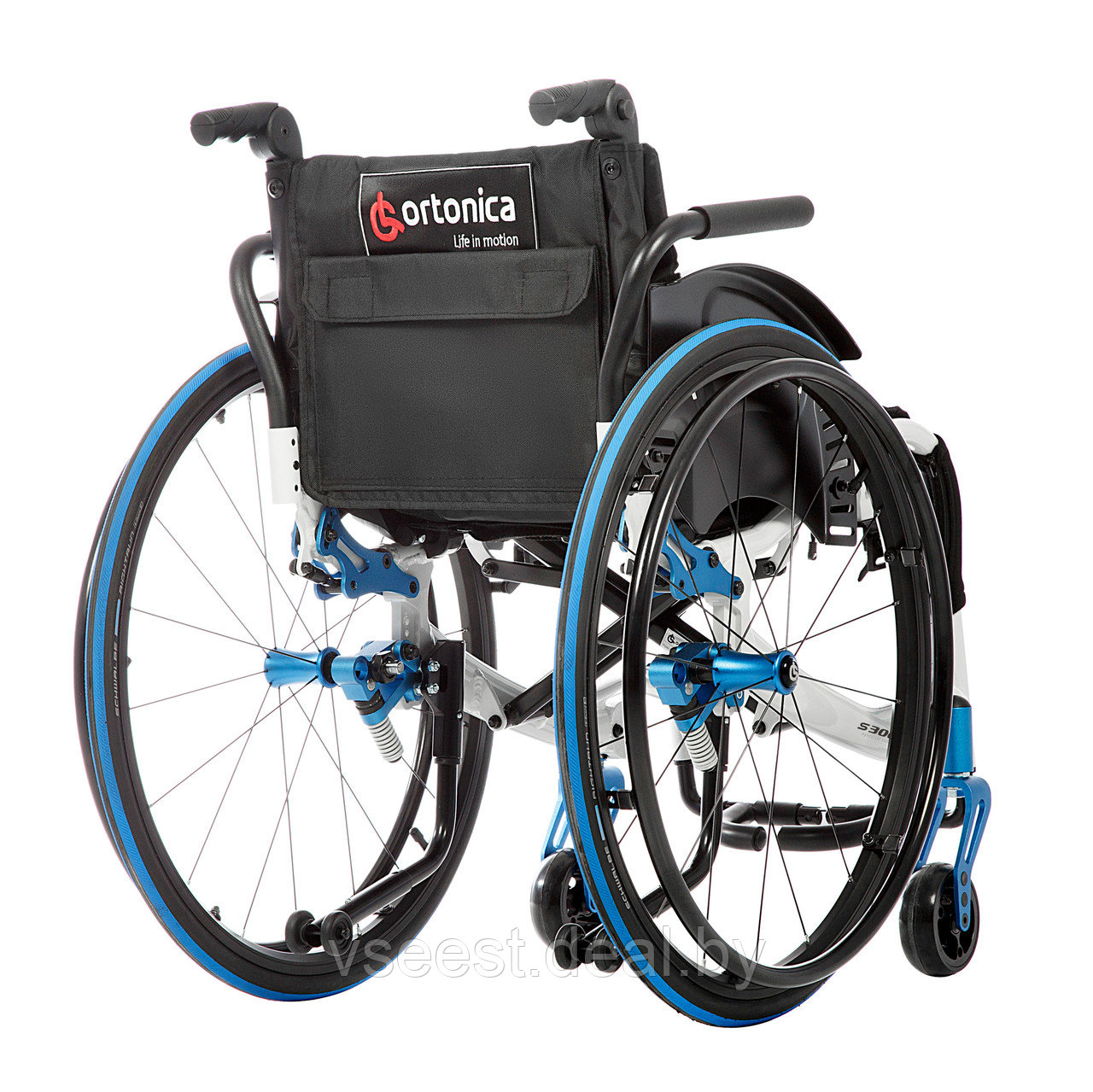 Кресло-коляска активного типа Ortonica S 4000 - фото 3 - id-p174050559