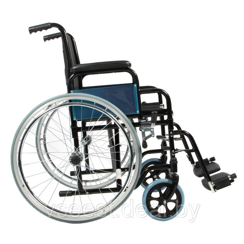 Кресло-коляска инвалидная Base 130 Ortonica (Сидение 46 см., надувные колеса) - фото 2 - id-p174050615