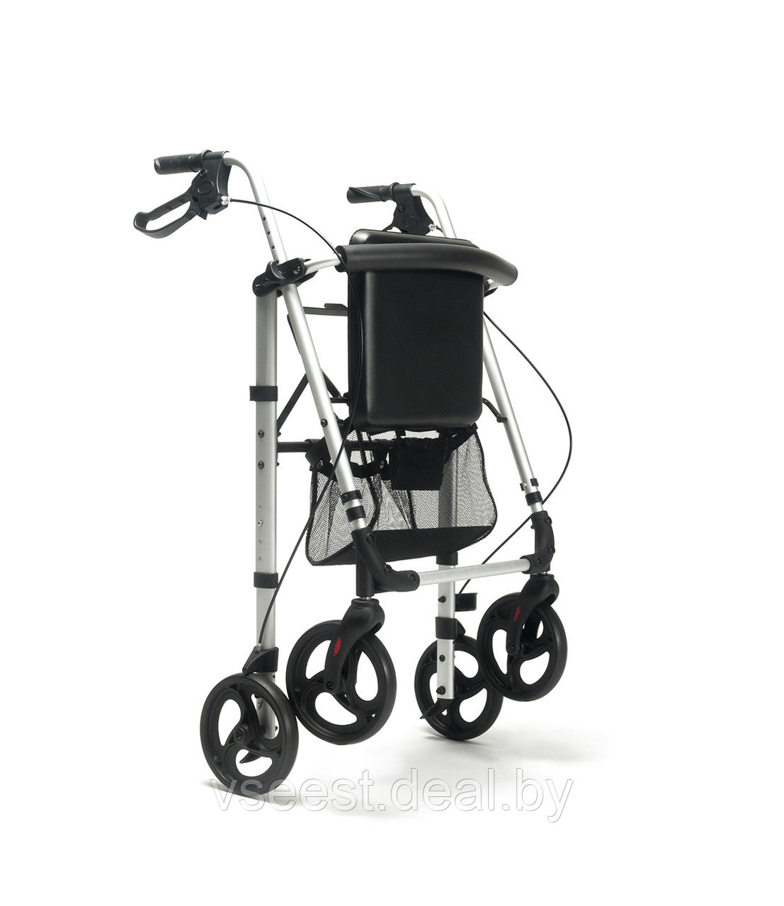 Ролятор для пожилых Eco-Plus Vermeiren (с корзиной) - фото 4 - id-p174050618