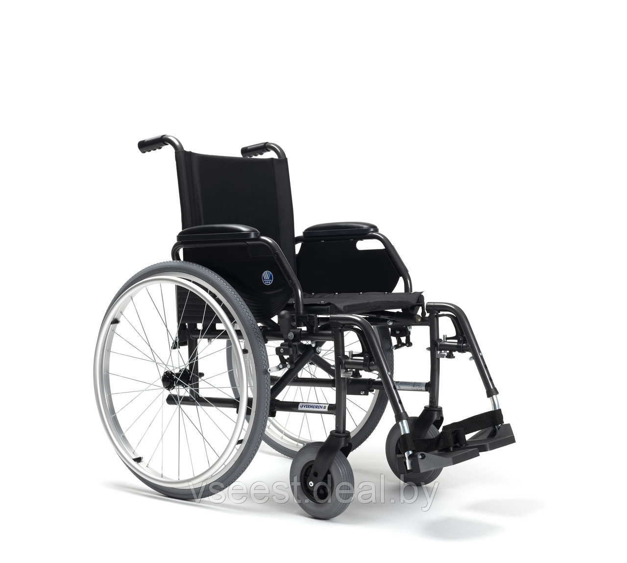 Инвалидная коляска для взрослых Jazz S50 Vermeiren (надувные колеса) - фото 2 - id-p174050669