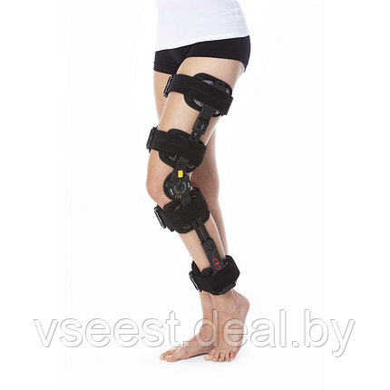 Ортез коленный с регулируемыми боковыми ребрами жесткости (Брейс) JABa Antar AT53001, фото 2