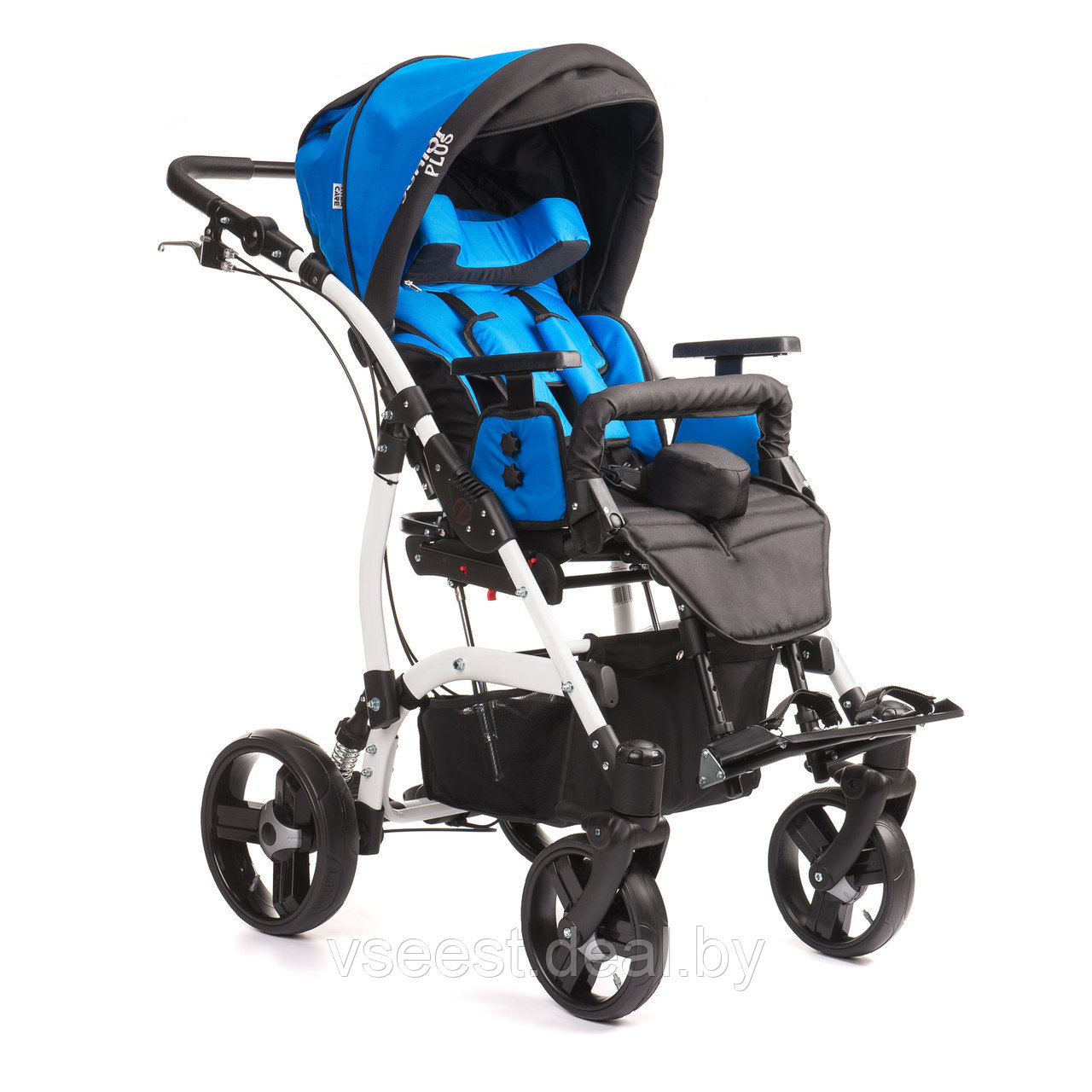 Детская инвалидная коляска для ДЦП Junior Plus New (Размер 2) - фото 4 - id-p174050807