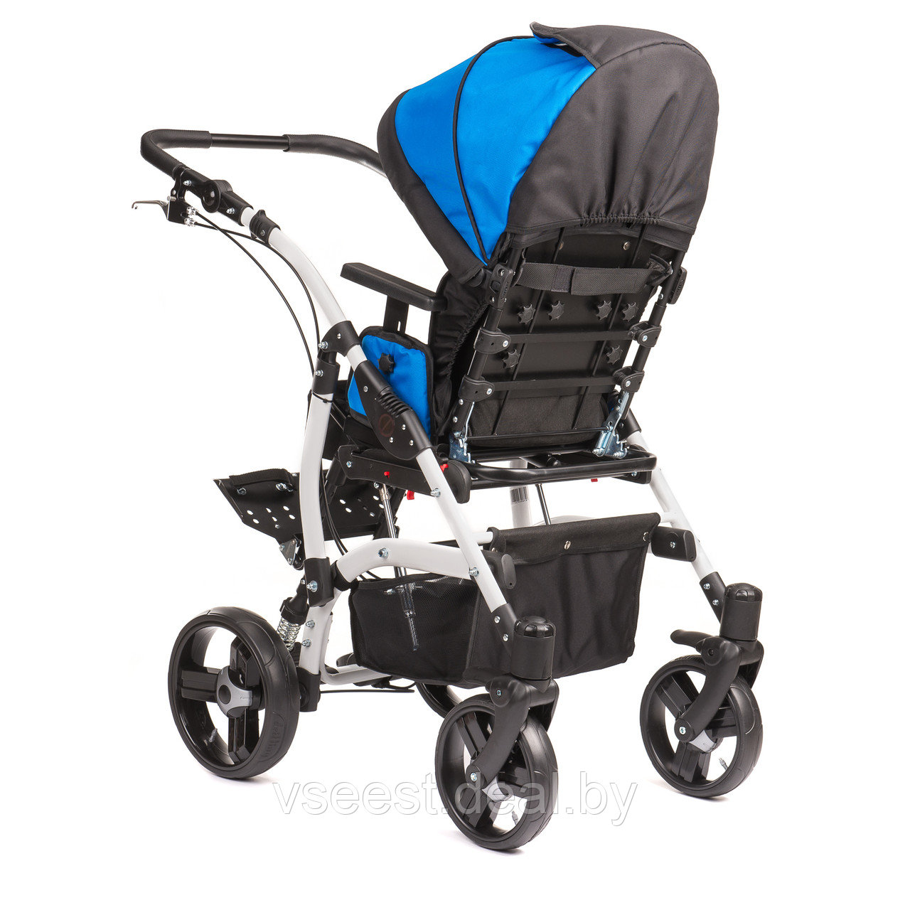 Детская инвалидная коляска для ДЦП Junior Plus New (Размер 2) - фото 5 - id-p174050807