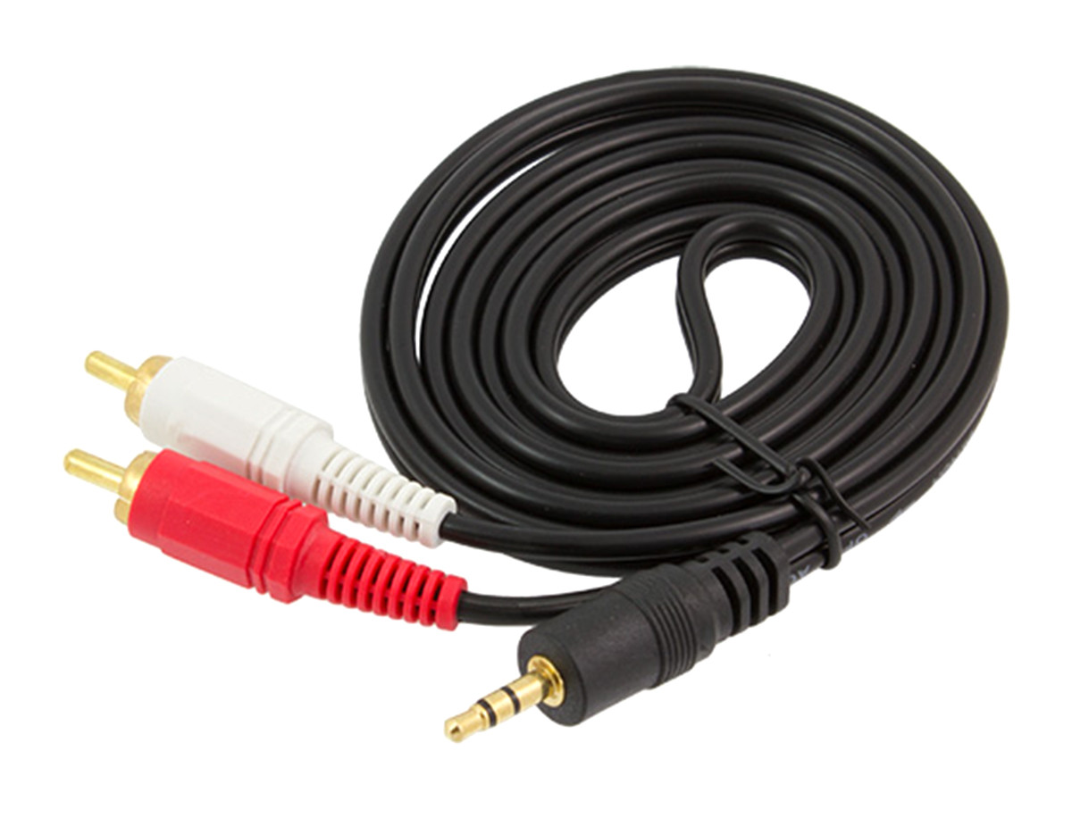 Кабель 2x RCA- JACK 3.5 мм SiPL 1.5м