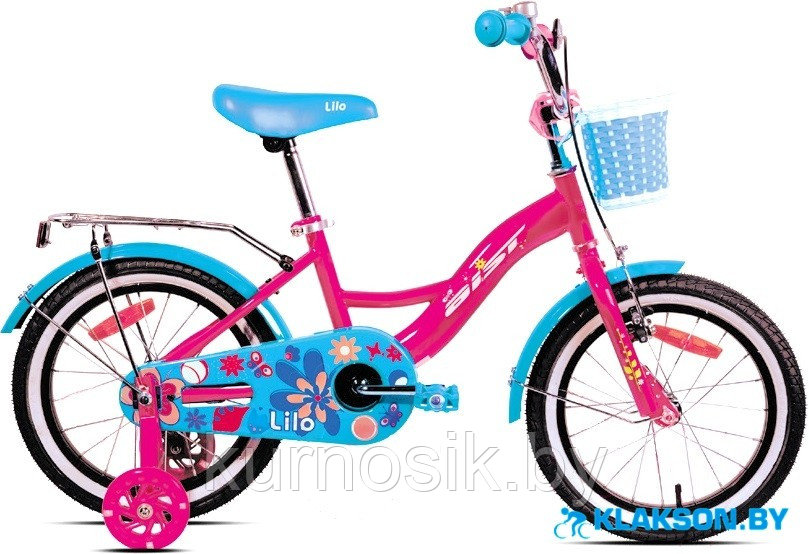 Детский велосипед Aist Lilo 16" (Lilo 16) розовый - фото 1 - id-p174054964