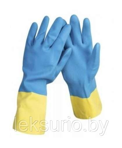 Перчатки хозяйственные латексные, особо прочные Household Gloves, 1 пара