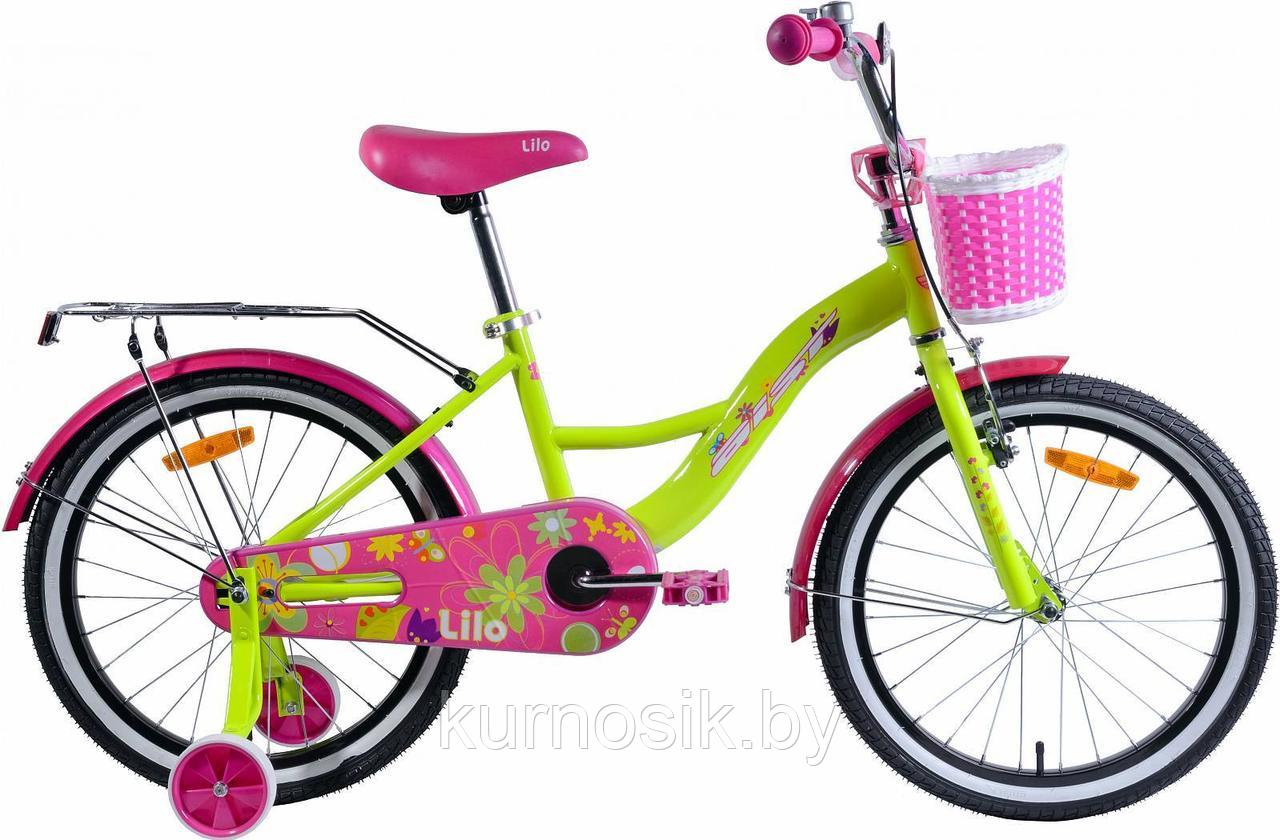 Детский велосипед Aist Lilo 20" (Lilo 20) красный 2021 - фото 2 - id-p174059019
