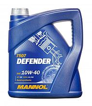 Масло моторное MANNOL Defender 10W-40 API SN полусинтетика 4л, 95726
