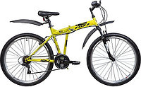 Горный велосипед складной Foxx ZING H1 26" зеленый