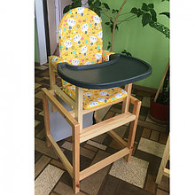 Стул-стол для кормления СЕНС-М СТД 07 Кошки желтый