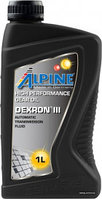 Масло Alpine ATF DEXRON III (rot) 1л