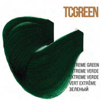 Crioxidil Перманентный краситель для волос Silk Color Hair Coloring, 100 мл, зеленый