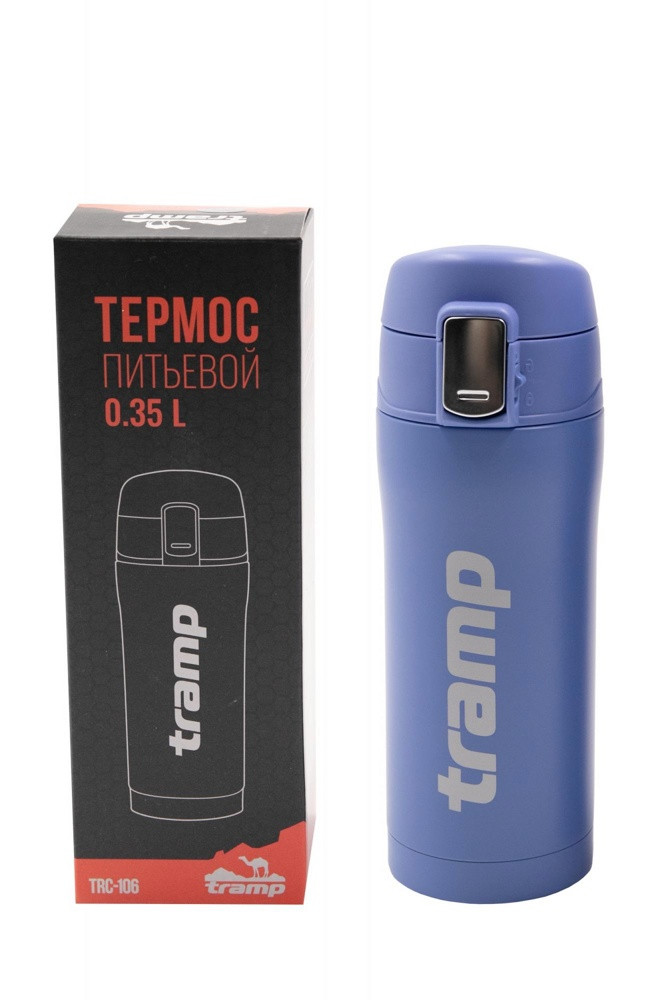 Термокружка Tramp 0,35 л (синий) TRC-106с, фото 1