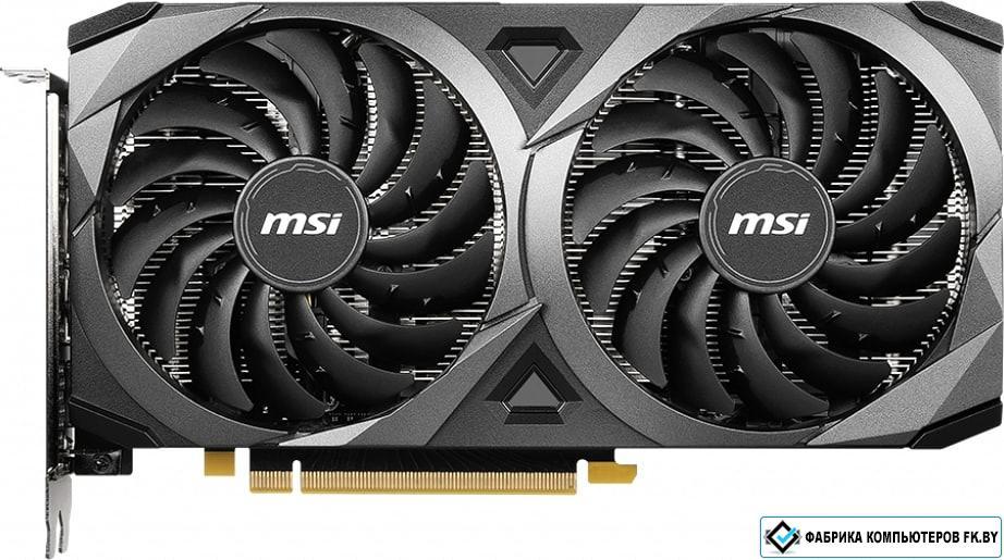 Видеокарта MSI GeForce RTX 3060 Ti Ventus 2X 8G OCV1 LHR - фото 1 - id-p174144315