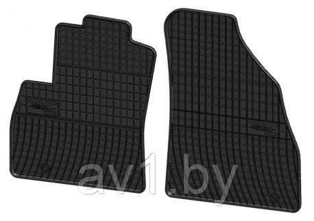 Коврики резиновые Citroen Nemo (2008-) / Fiat Fiorino (08-) / Peugeot Bipper (07-) перед / Немо (Frogum)