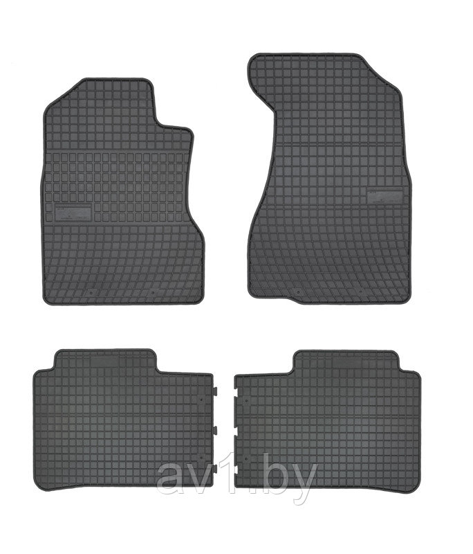 Коврики резиновые Honda CRV II (2002-2006) / Хонда ЦРВ II (Frogum)