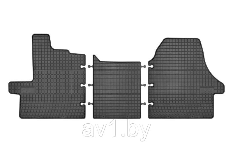 Коврики резиновые Peugeot Boxer II (2006-)/ Citroen Jumper II/ Fiat Ducato 3 / Пежо Боксер / Дукато (Frogum) - фото 1 - id-p174149117