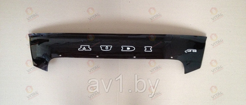 Дефлектор капота (мухобойка) Audi A6 C6 (2004-2011) / Ауди А6 C6 [AD14] (VT52) - фото 1 - id-p174154193