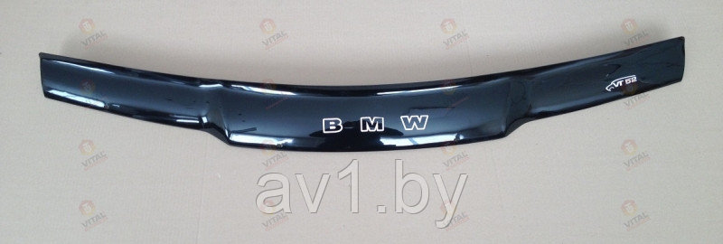 Дефлектор капота (мухобойка) BMW 3 E36 (1991-2000) / БМВ 3 E36 [BM01] (VT52) - фото 1 - id-p174154195
