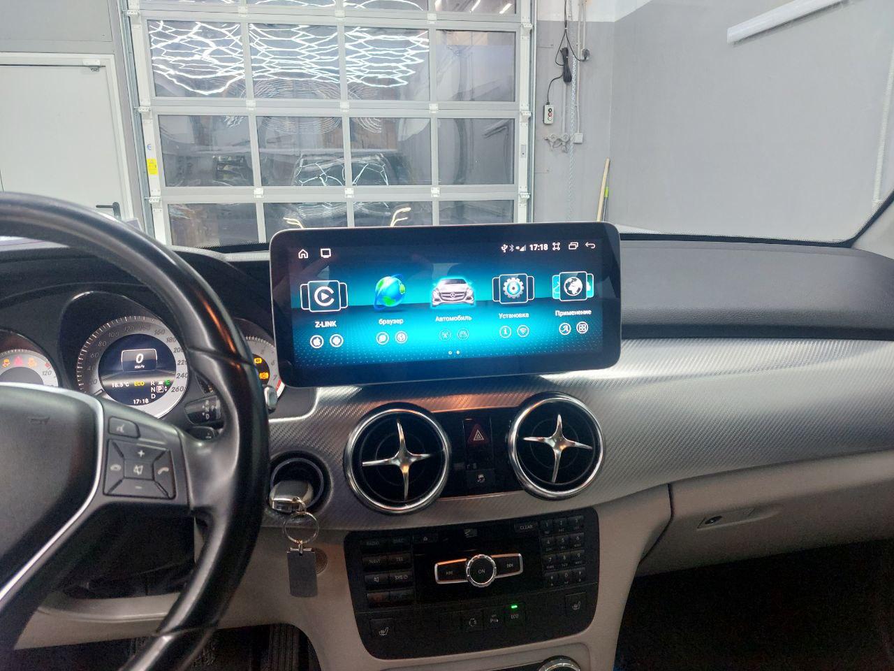 Штатное головное устройство Radiola для Mercedes Benz GLK (2013-2015) x204 NTG 4.5/4.7 Android 12 Дисплей 12.3 - фото 4 - id-p174157759