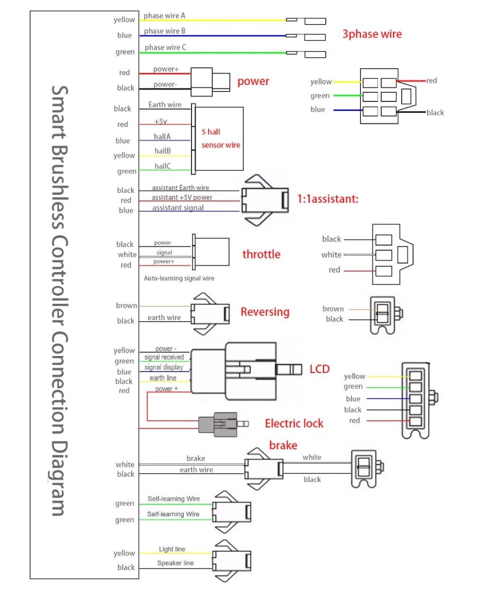 Контроллер 350w/48v/13a с информативным LSD дисплеем (комплект) - фото 6 - id-p174158690