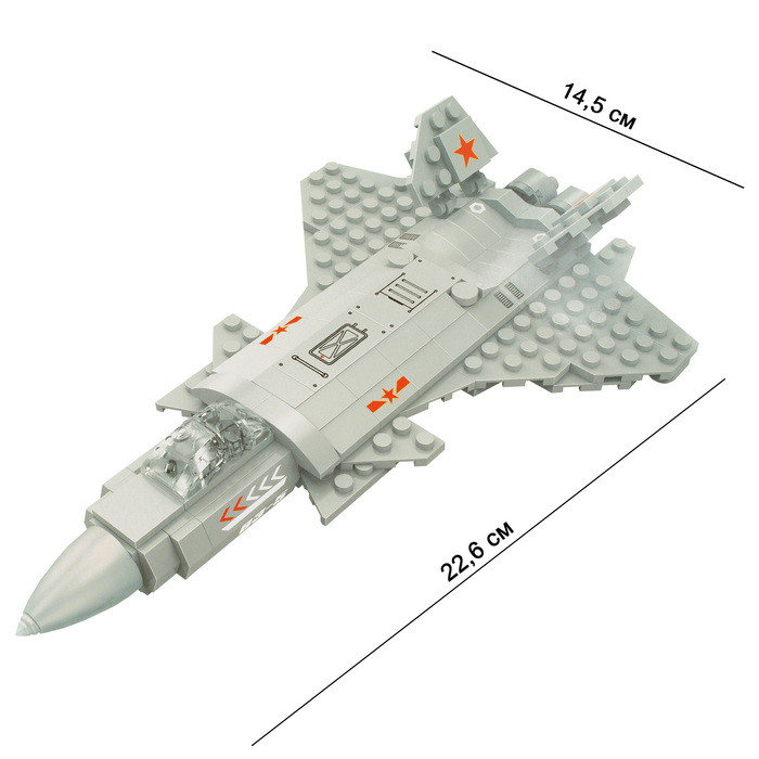 Конструктор-самолет Military 7005. Игрушка - фото 2 - id-p174160258