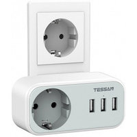 Сетевой разветвитель Tessan TS-329 Grey