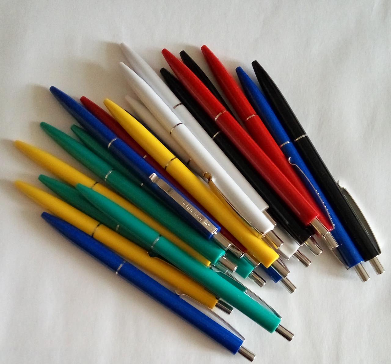 Schneider K15. Ручка шариковая автоматическая, 0.5 мм. синие чернила - фото 1 - id-p148447622