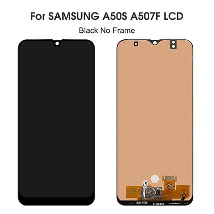 Дисплей (экран) для Samsung Galaxy A50S (A507) original с тачскрином, черный, фото 2