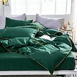 Комплект постельного белья 2-x спальный MENCY ЖАТКА Зеленый, фото 5