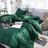 Комплект постельного белья 2-x спальный MENCY ЖАТКА Зеленый, фото 6