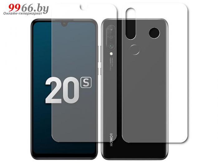 Гидрогелевая пленка LuxCase для Honor 20s 0.14mm Front and Back Transparent 86958 - фото 1 - id-p173885757