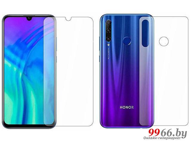 Гидрогелевая пленка LuxCase для Honor 20e 0.14mm Front and Back Transparent 86946 - фото 1 - id-p173885774