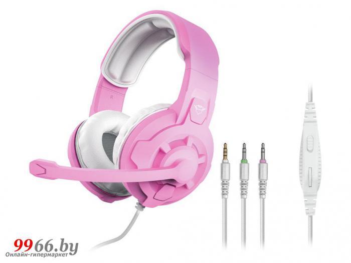 Наушники Trust GXT 411P Radius Headset Pink 24362