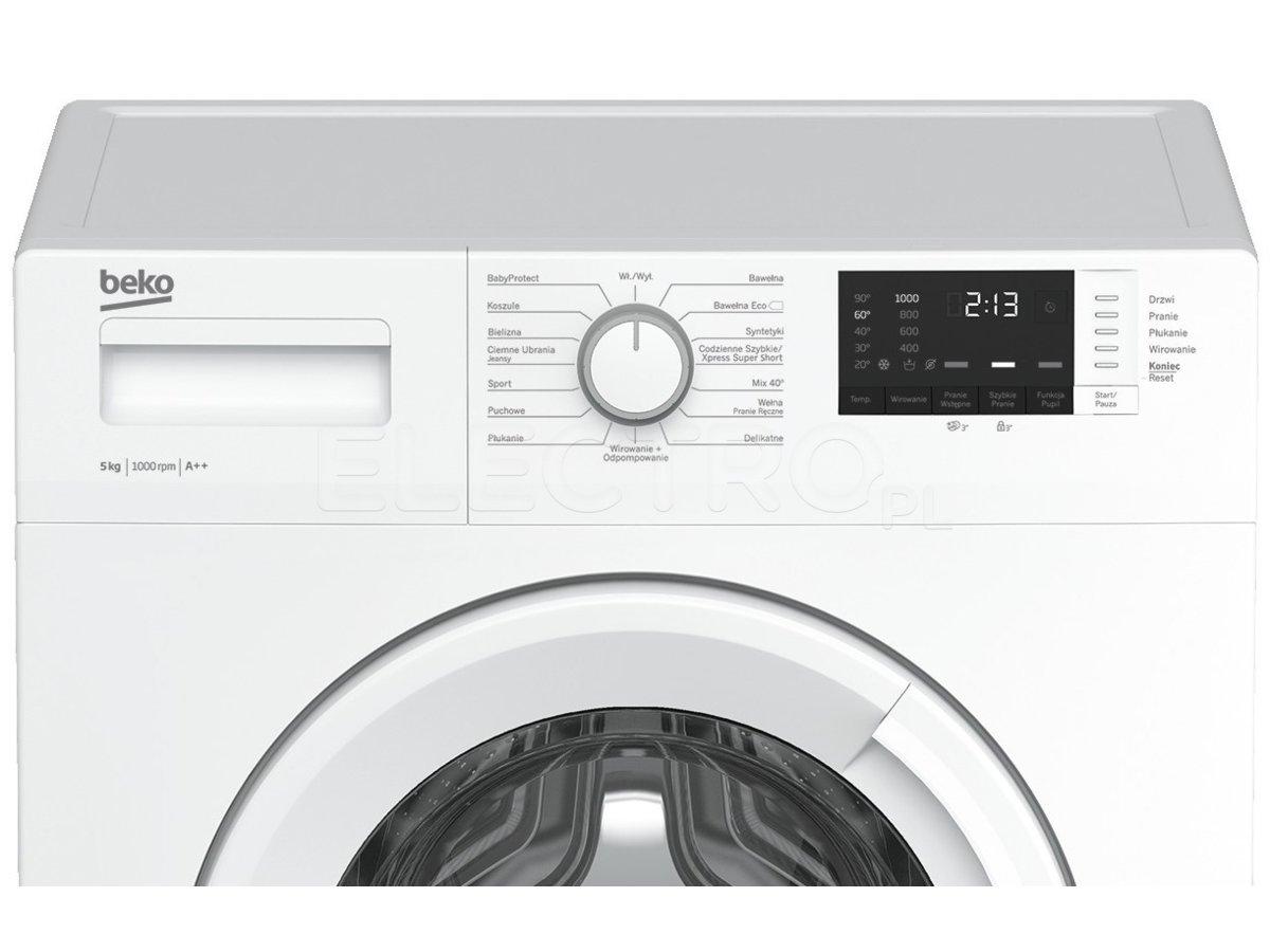 Стиральная машина Beko WRS 5512 BWW (5 кг,1000 об.,сборка Россия) - фото 2 - id-p102860721