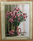 Вышивка крестом, 40* 50, ЦВЕТЫ, набор, фото 2