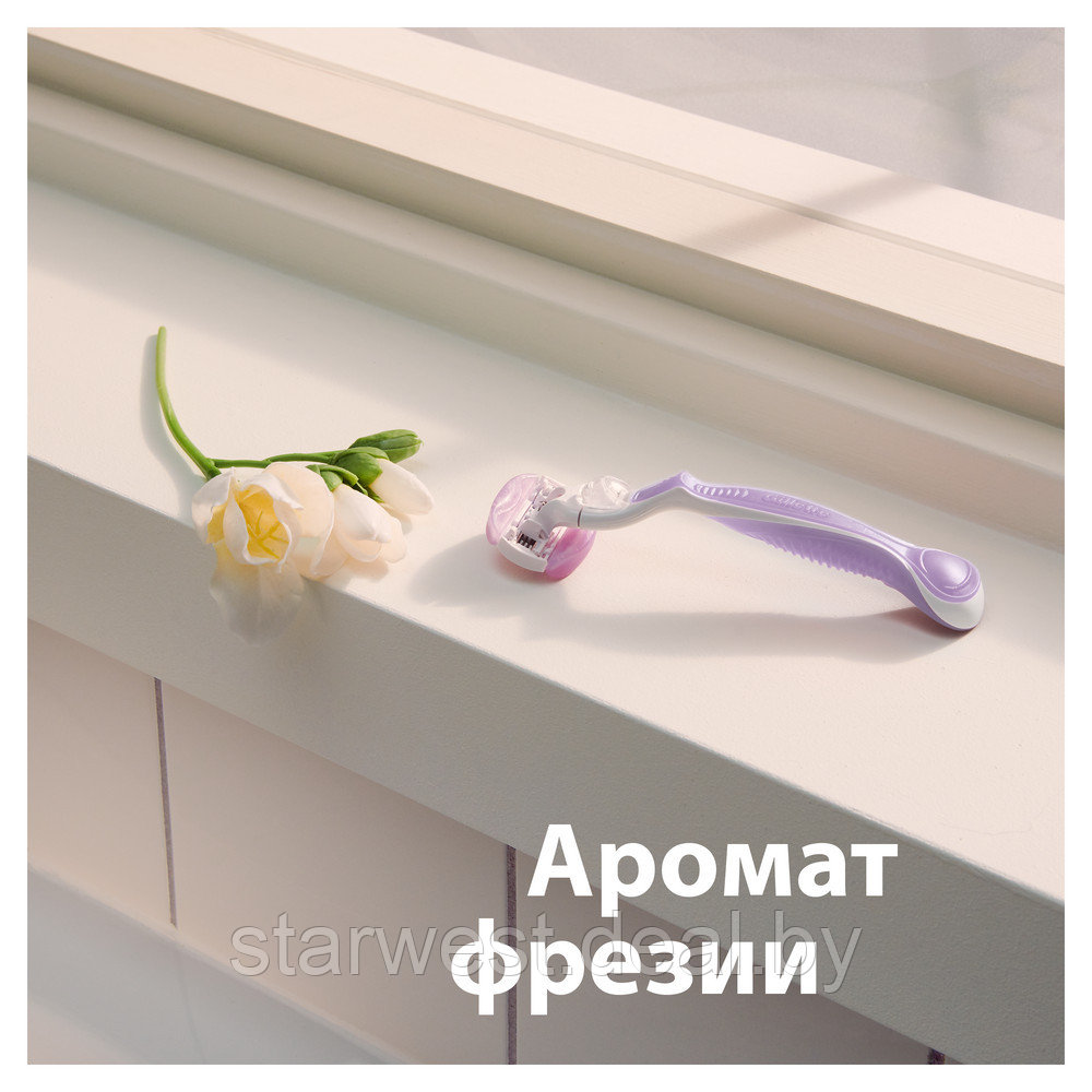 Gillette Venus Breeze Comfortglide с 2 кассетами Бритва / Станок для бритья женский - фото 7 - id-p133933911