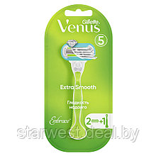 Gillette Venus Embrace Extra Smooth с 2 кассетами Бритва / Станок для бритья женский