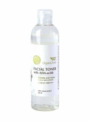 Тоник с АНА-кислотами c лифтинг-эффектом, 250 мл Organic Zone