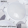 Складная светодиодная лампа Люстра Led Football UFO Lamp 40W цоколь E27 (4 лопасти) форма шар, фото 2