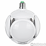 Складная светодиодная лампа Люстра Led Football UFO Lamp 40W цоколь E27 (4 лопасти) форма шар, фото 3
