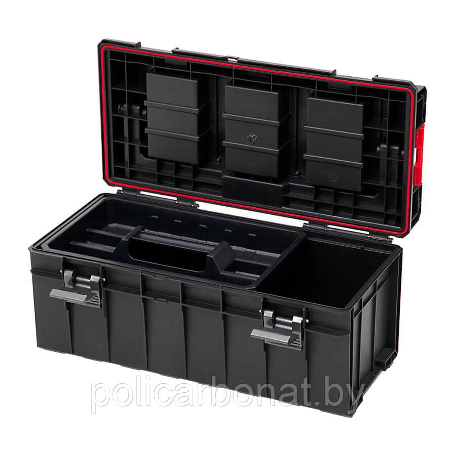 Ящик для инструментов Qbrick System PRO 600 Profi, черный - фото 3 - id-p174190871