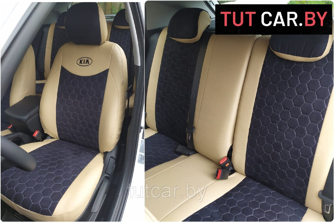 Модельные чехлы на сидения VW Tiguan 1 (07-16) - фото 9 - id-p174223274