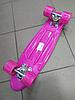 Скейтборд (пенни борд) размер 55см цвет розовый арт SK-02P, фото 3