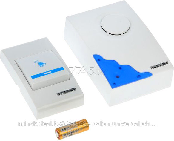 Беспроводной дверной звонок REXANT RX-1, фото 2
